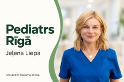 Bērns saslimis? Pediatra konsultācija Rīgā